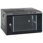 vidaXL 6U stenska omrežna omarica 19" IP20 53x40x30 cm