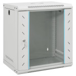 vidaXL Stenska omrežna omarica 12U 19" IP20 53x40x60 cm