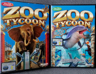 PC igra: ZOO Tycoon + Marine Mania (expansion pack), 2x PC CD-ROM