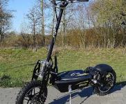 SCOOTER E-Roller Scooter E-Flux Vision črn