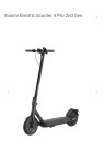XIAOMI električni scooter 4 Pro, 2nd Gen