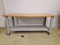 DELOVNA MIZA NA KOLESIH 1950mm x 914mm x  463mm