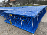 RABLJENI PALETNI REGALI, regali za palete, skladiščni regali,NA ZALOGI