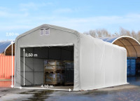 SKLADIŠČNI ŠOTOR 5x10 m PVC 850 g/m²s