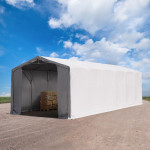 ŠOTOR SKLADIŠČNI 6mx10 m - str.v. 3,0m, PVC 850; NOVO!! NA OBROKE