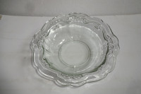 Retro vintage skleda s širokim robom