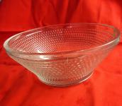 steklena skleda za sadje, solato