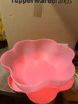 Tupperware Flower Party Set – NOV komplet 5.5L + razdeljena posoda + d