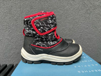 GEOX B Flanfil otroški zimski škornji, črni, št. 27 (NOVO 78,00€)