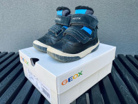 GEOX B Omar otroški zimski čevlji, modri, št. 24 (NOVO 90,00€)