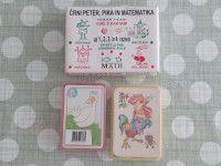 IGRALNE KARTE ČRNI PETER IN KARTE ZA UČENJE,ČRNI PETER IN MATEMATIKA