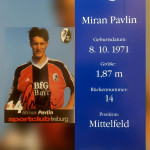 Miran Pavlin podpisana kartica SC Freiburg