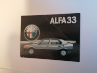 ALFA ROMEO 33 nalepka yu