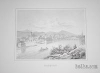 Bakrorez Maribor - 1842 - Marburg, original