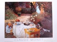 CLAUDE MONET - Palazzo Dario - Dejeuner Art Poster Plakat