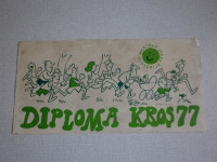 DIPLOMA KROS - 1977