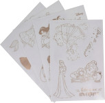 Disney Princess nalepke Paladone - novo