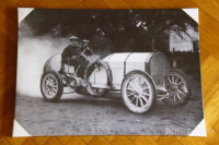 Fotografija na platnu, starodobni dirkalnik