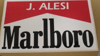 Jean Alesi Ferrari F1 nalepka