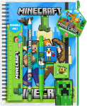 Minecraft Characters A5 Bumper pisarniški set Pyramid - novo
