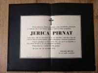 Osmrtnica Jerica Pirnat, Krtina, 1935