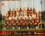Plakat AC Milan,2001/2002