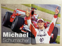 Plakat MICHAEL SCHUMACHER Formula 1 / THE VAMPS poster - NOVO