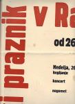 RADOVLJICA - OBČINSKI PRAZNIK - 26.7.-2.8. 1959