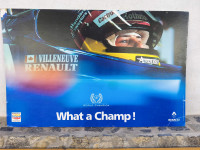 RENAULT FORMULA 1 VILLENEUVE 1997 plakat