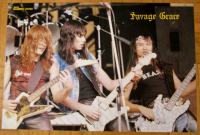 Savage Grace 1985 - metal poster