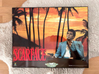SCARFACE film AL Pacino 1983, slika na drvenoj plošći