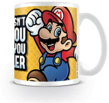 Super Mario Makes You Smaller skodelica Pyramid - novo