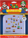 Super Mario Mushroom Kingdom komplet 23 magnetov Pyramid - novo