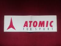 vintage nalepka Atomic sport