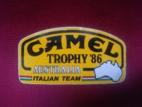 vintage nalepka "Camel tropfy" 1986, Avstralija