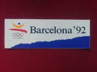 vintage nalepka Olimpijske igre Barcelona 1992
