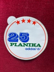 vintage nalepka Planika Adidas, 25 let