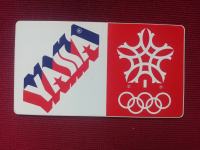 vintage nalepka Yassa, Olimpijske igre Calgary 1988