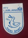 vintage nalepke RTV Slovenija, Radio šport