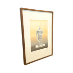 (13082) Tone Svetina; grafika; "Bog vojne"; 35 cm x 50 cm