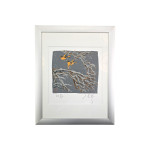 (14642) Wang Huiqin; grafika; "Vrabčka"; 24 cm x 31 cm