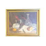 (14694) Janez Šibila; Olje na platno; tihožitje; 1948; 53 cm x 43 cm