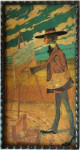 Adolph Lapaine - olje na papirju iz leta 1909
