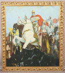 Aleksander Filipi, albanski slikar, Skenderbeg, 0lje, znižana