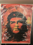 Che Guevara poslikava na platno