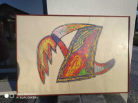 Grafika, Lojze Logar: "Cikel Davidovi vrtovi"