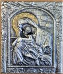 ikona v srebru - bizantinska umetnost