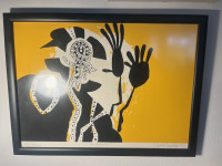 Jože Ciuha grafika "Borec"