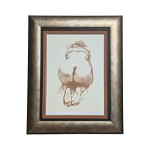 (K59) France Slana; grafika (E.A.); akt; 50 cm x 62 cm