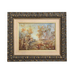 (K64) Marko Krvina; Akril; jesenska pot; 62 cm x 52 cm